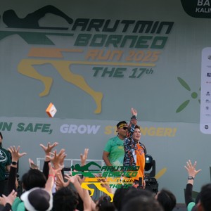 Race photo from ARUTMIN BORNEO RUN 2025