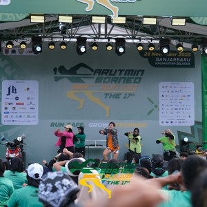 Race photo from ARUTMIN BORNEO RUN 2025