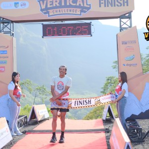 Race photo from KELUD VERTICAL CHALLENGE 2025