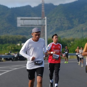 Race photo from KEDIRI HALF MARATHON 2026