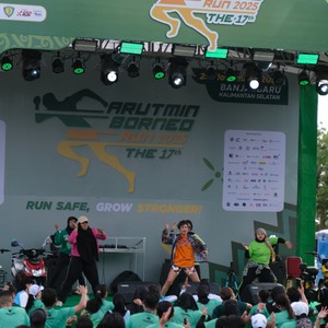 Race photo from ARUTMIN BORNEO RUN 2025