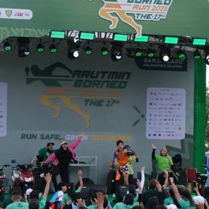 Race photo from ARUTMIN BORNEO RUN 2025