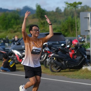 Race photo from KEDIRI HALF MARATHON 2026