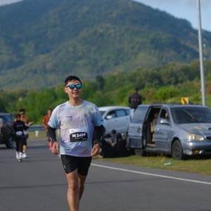 Race photo from KEDIRI HALF MARATHON 2026