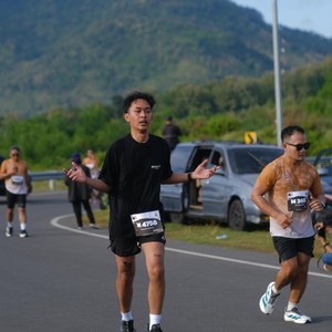 Race photo from KEDIRI HALF MARATHON 2026