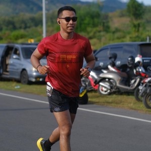 Race photo from KEDIRI HALF MARATHON 2026