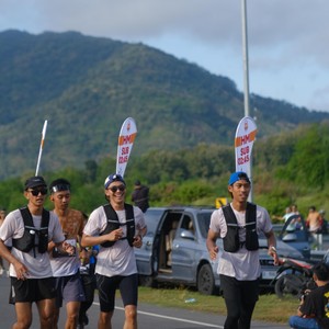 Race photo from KEDIRI HALF MARATHON 2026