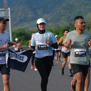 Race photo from KEDIRI HALF MARATHON 2026
