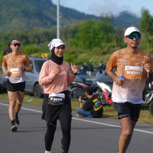 Race photo from KEDIRI HALF MARATHON 2026