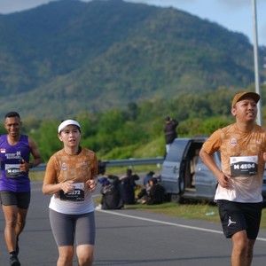 Race photo from KEDIRI HALF MARATHON 2026
