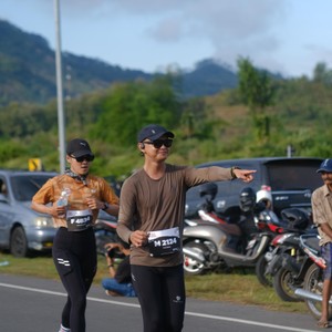 Race photo from KEDIRI HALF MARATHON 2026
