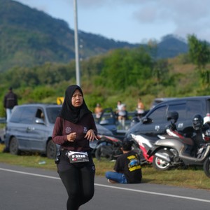 Race photo from KEDIRI HALF MARATHON 2026