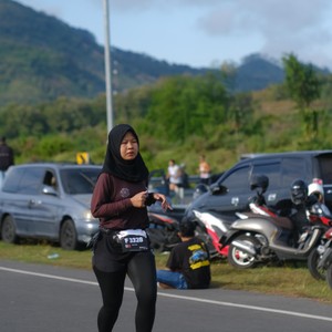 Race photo from KEDIRI HALF MARATHON 2026