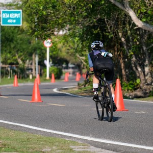 Race photo from Belitung Multisport Festival