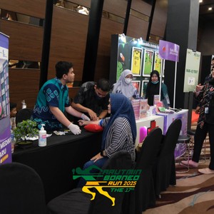 Race photo from ARUTMIN BORNEO RUN 2025