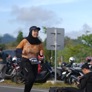 Race photo from KEDIRI HALF MARATHON 2026