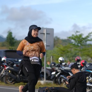 Race photo from KEDIRI HALF MARATHON 2026