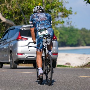 Race photo from Belitung Multisport Festival