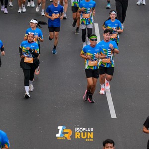 Race photo from ISOPLUS RUN 2026 - JAKARTA