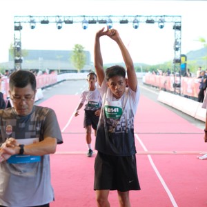 Race photo from KEDIRI HALF MARATHON 2026