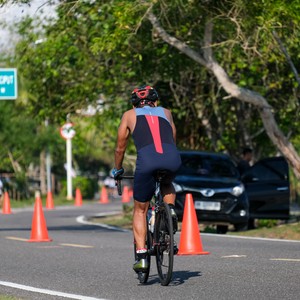 Race photo from Belitung Multisport Festival