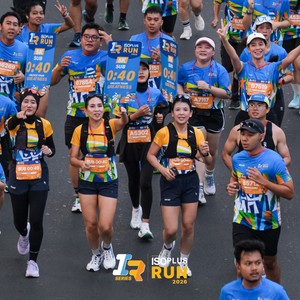 Race photo from ISOPLUS RUN 2026 - JAKARTA