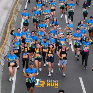 Race photo from ISOPLUS RUN 2026 - JAKARTA
