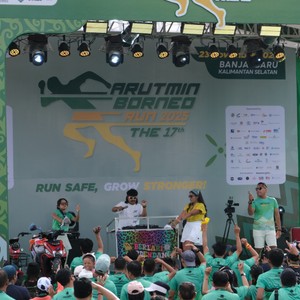 Race photo from ARUTMIN BORNEO RUN 2025
