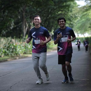 Race photo from LINTAS TEKNOLOGI SOLUTIONS DAY