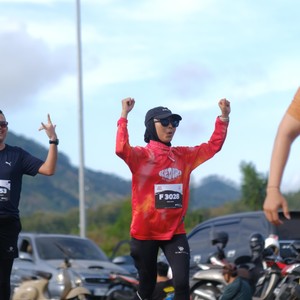Race photo from KEDIRI HALF MARATHON 2026