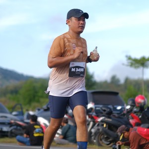 Race photo from KEDIRI HALF MARATHON 2026