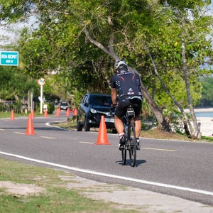 Race photo from Belitung Multisport Festival