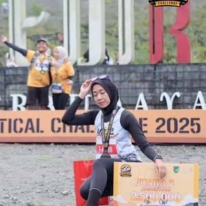 Race photo from KELUD VERTICAL CHALLENGE 2025