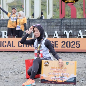 Race photo from KELUD VERTICAL CHALLENGE 2025