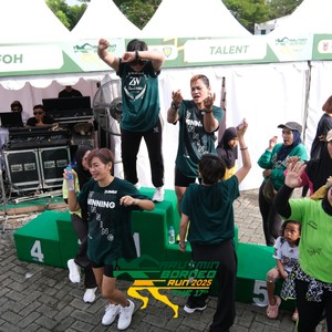 Race photo from ARUTMIN BORNEO RUN 2025