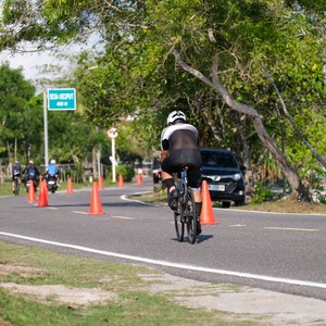Race photo from Belitung Multisport Festival