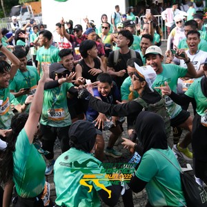 Race photo from ARUTMIN BORNEO RUN 2025