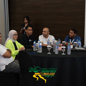 Race photo from ARUTMIN BORNEO RUN 2025