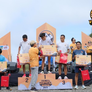 Race photo from KELUD VERTICAL CHALLENGE 2025