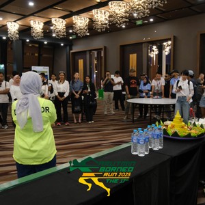 Race photo from ARUTMIN BORNEO RUN 2025