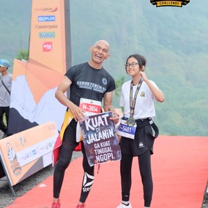 Race photo from KELUD VERTICAL CHALLENGE 2025