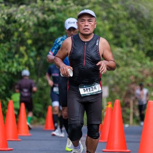 Race photo from Belitung Multisport Festival