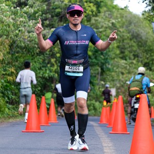 Race photo from Belitung Multisport Festival
