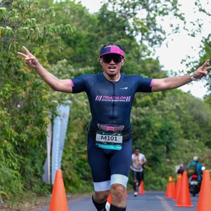 Race photo from Belitung Multisport Festival