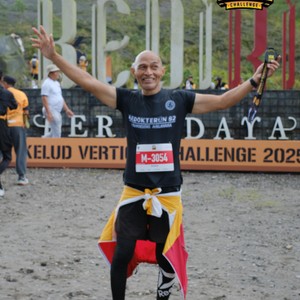 Race photo from KELUD VERTICAL CHALLENGE 2025