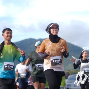 Race photo from KEDIRI HALF MARATHON 2026