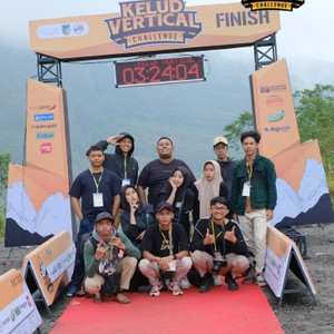Race photo from KELUD VERTICAL CHALLENGE 2025