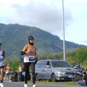 Race photo from KEDIRI HALF MARATHON 2026