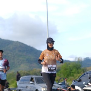 Race photo from KEDIRI HALF MARATHON 2026