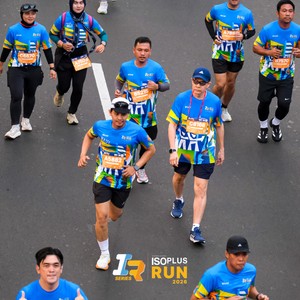 Race photo from ISOPLUS RUN 2026 - JAKARTA